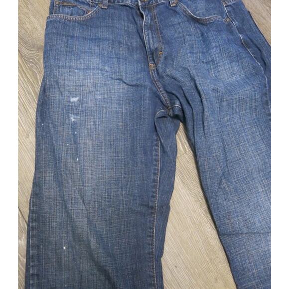CALVIN KLEIN *VINTAGE* Jeans Size 36/32* Mens Relaxed Straight Blue Y2K Hip Hop - Picture 7 of 11